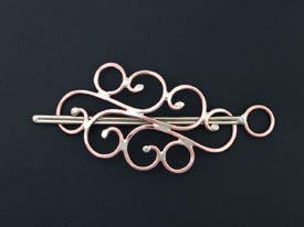 copper barrette