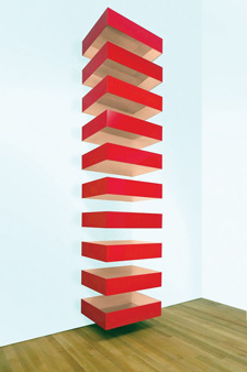 Minimalist sculpture by Donald Judd