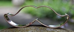 mustache copper cookie cutter 