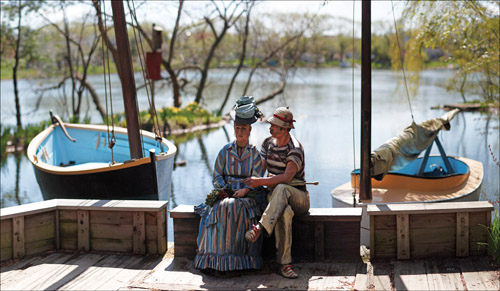 Seward Johnson, Sailing the Seine, 1999.